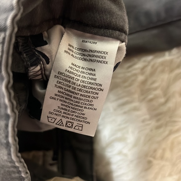 Girls Lucky Brand Gray Jeans - 14 - B - Picture 4 of 9